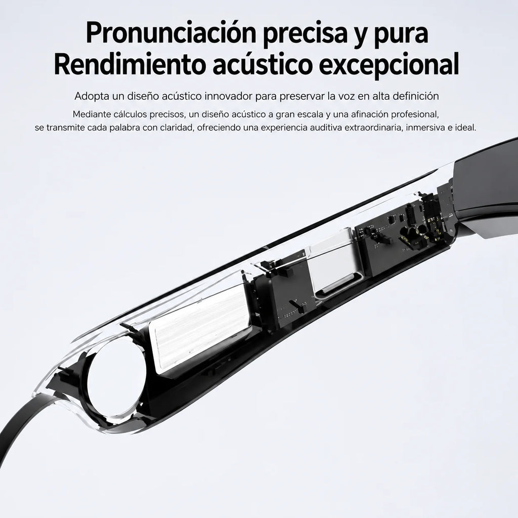 Gafas VELYRA D12 con IA y audio direccional